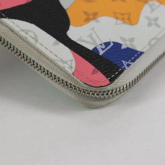 LOUIS VUITTON Monogram LV Portrait Zippy Wallet Vertical M82590 LV Auth 127987M - Picture 3 of 16